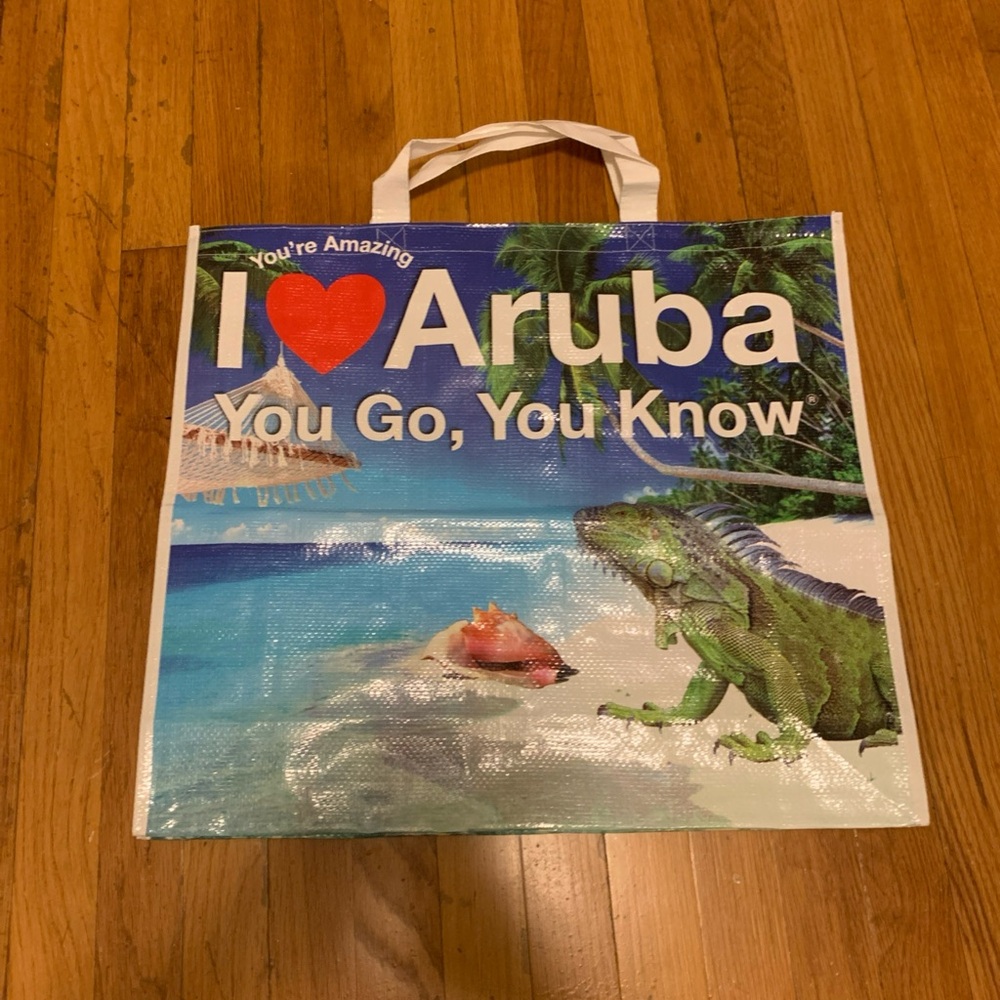 I Love Aruba Tote Bag